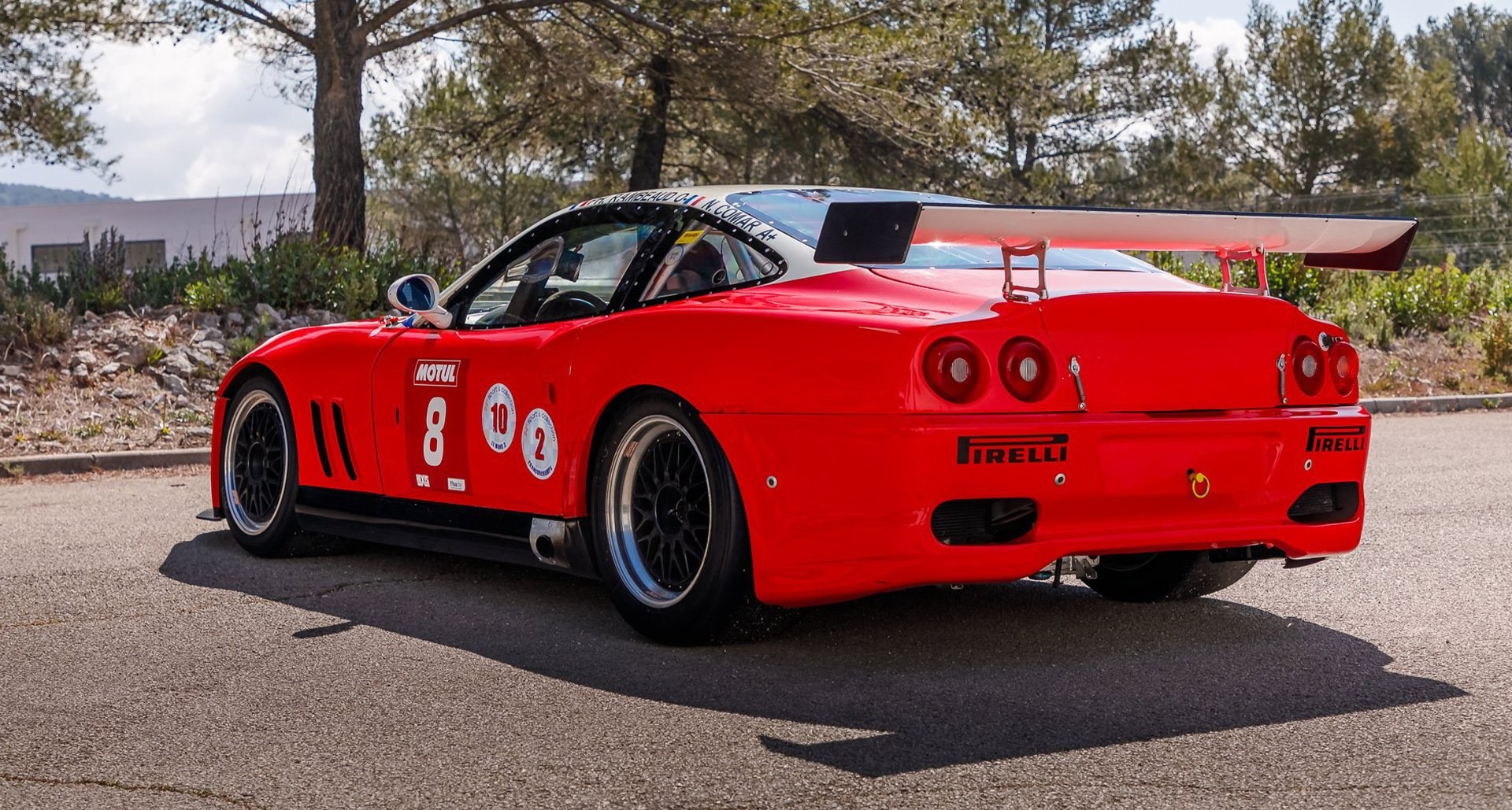 Гоночный автомобиль Ferrari 550, о&#160;котором вы&#160;не&#160;слышали