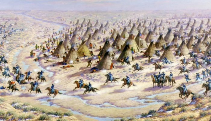 Как американцы развязали большую войну с индейцами Колорадо