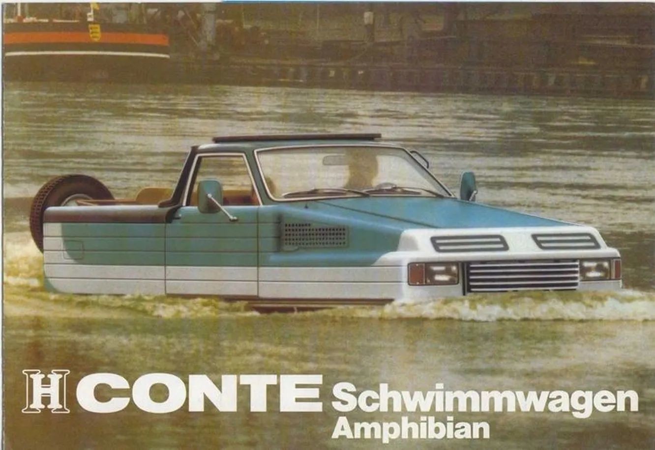 Внедорожник-амфибия Herzog Conte Schwimmwagen 1979 года