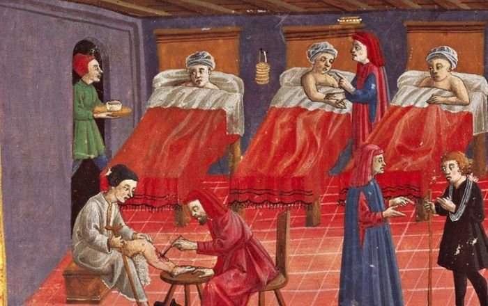 Несколько пугающих фактов о том, как лечили в Средневековье