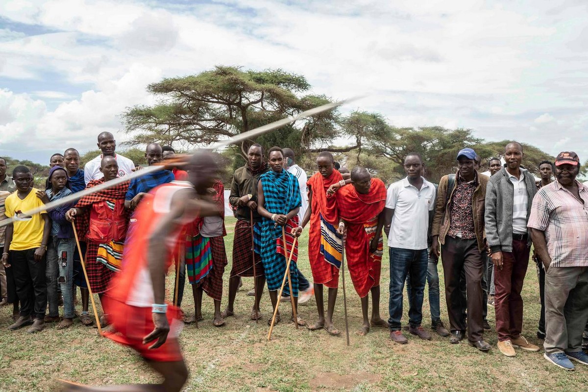Олимпийские игры масаи в Кении