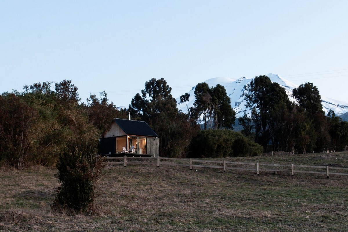 Крошечный дачный дом в Чили