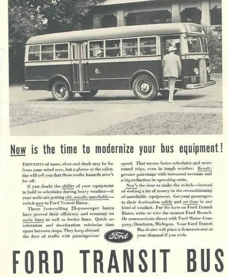 Ford Transit 1939 года как часть истории Нью-Йорка