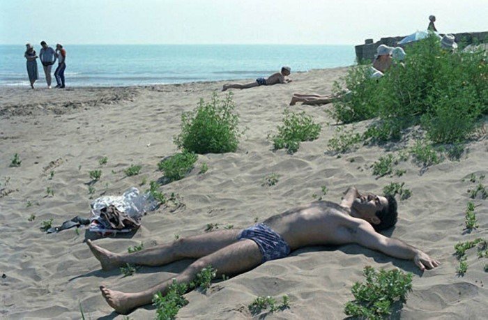 Редкие и интересные пляжные фотографии советских знаменитостей