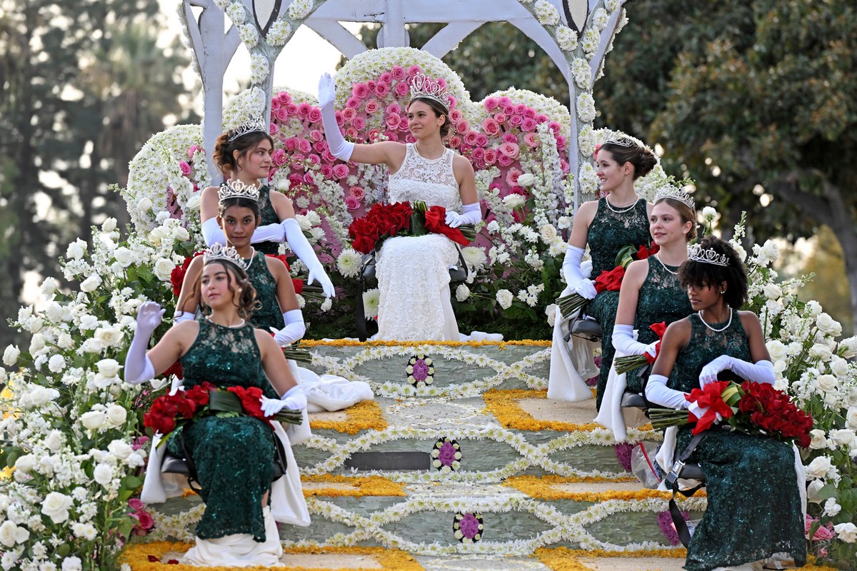 Ежегодный Парад Роз в Южной Калифорнии