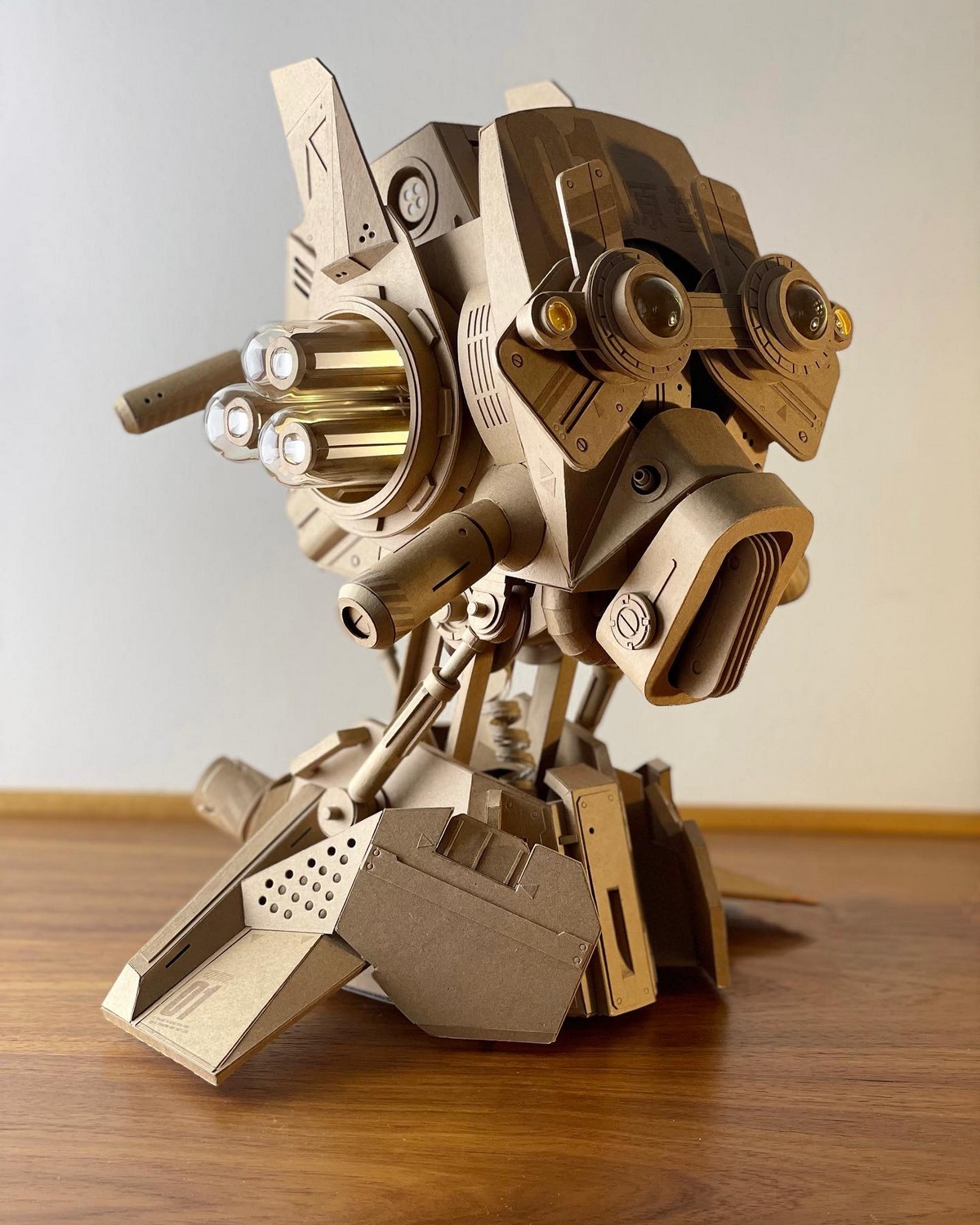 Потрясающие картонные скульптуры от Грега Олийныка