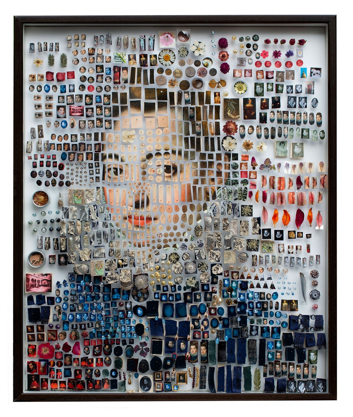 Поразительные фрагментированные портреты от Майкла Мэйпса