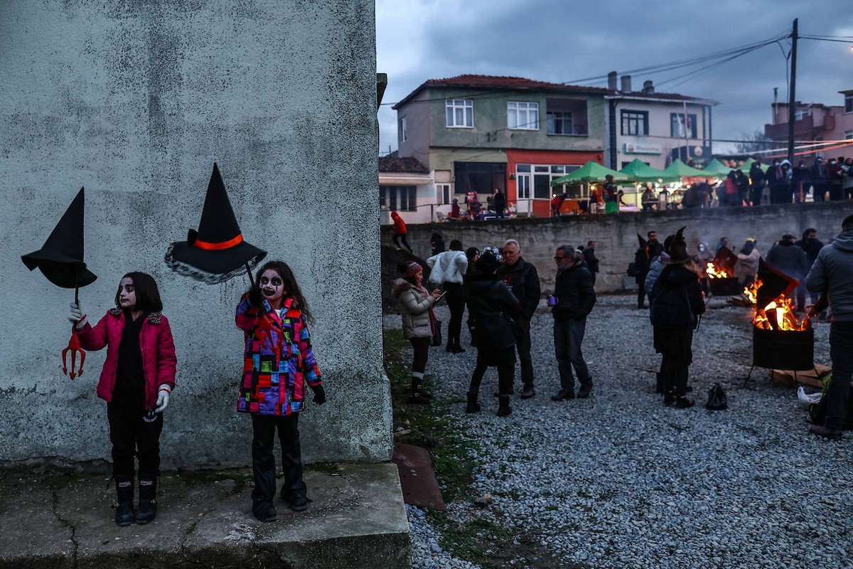 Турецкий фестиваль Бокук в деревне Камлица