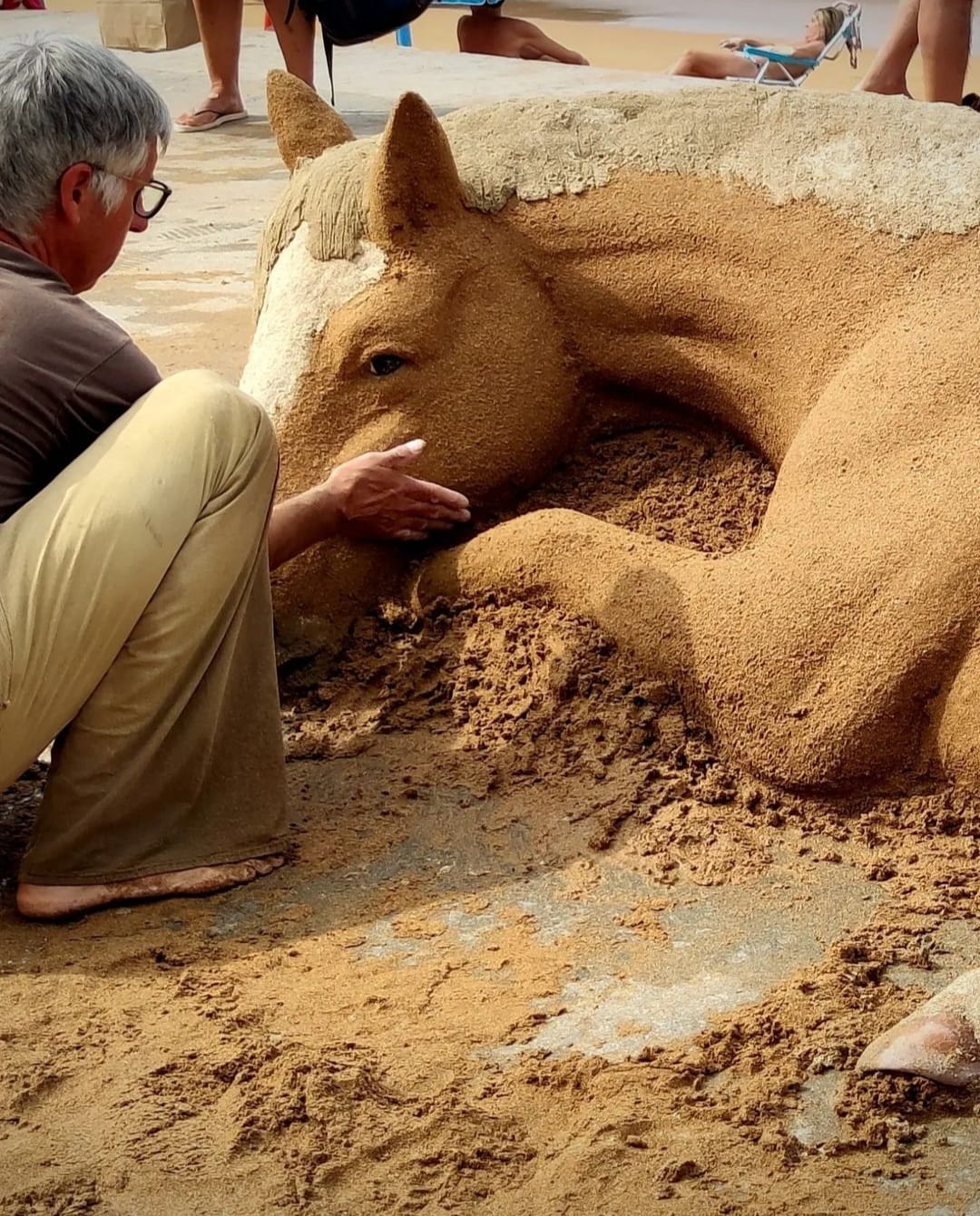 Удивительные скульптуры из песка от Андони Бастаррики