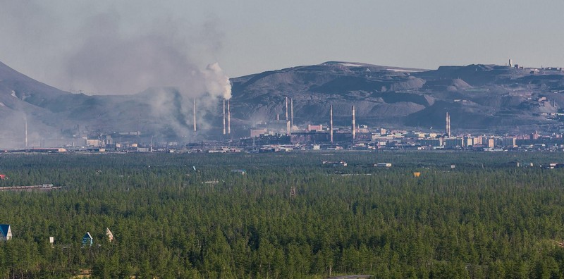 Города России с самой загрязненной атмосферой