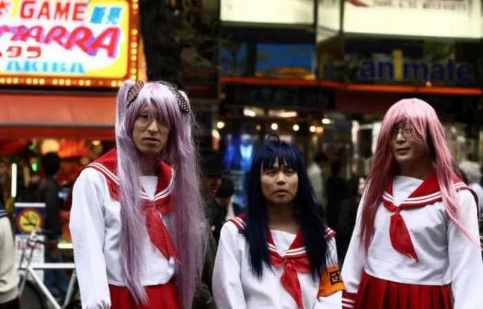 Разные абсурдные и безумные снимки из Японии