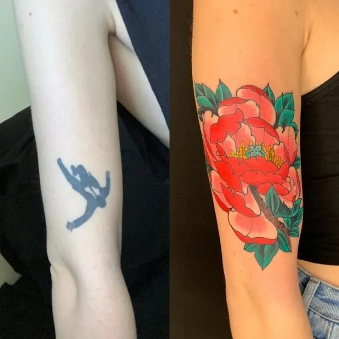 Примеры гениальных перекрытий неудачных татуировок