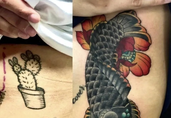 Приклади геніальних перекриттів невдалих татуювань