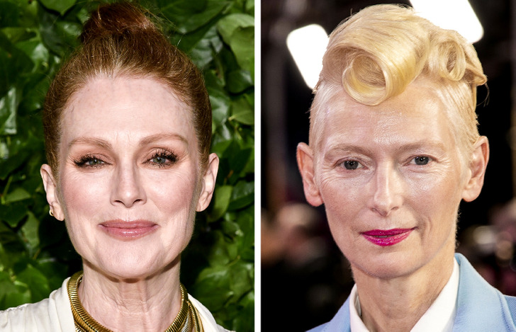 Как по-разному могут выглядеть знаменитые женщины в одном возрасте