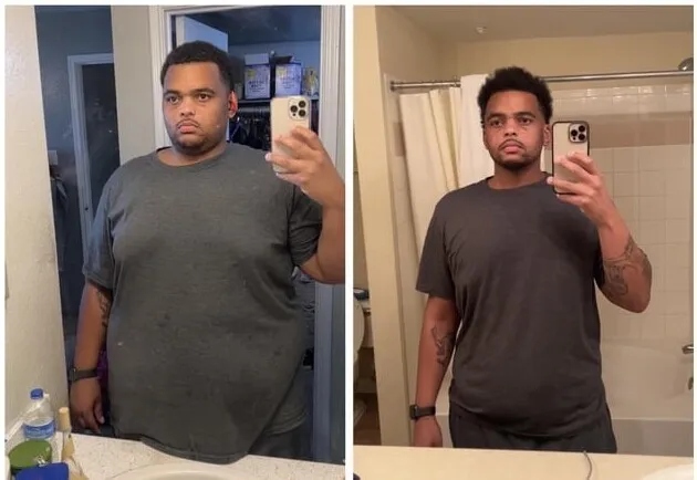 Снимки людей, которые изменились, сбросив лишний вес