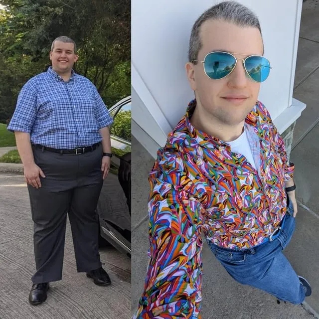 Снимки людей, которые изменились, сбросив лишний вес