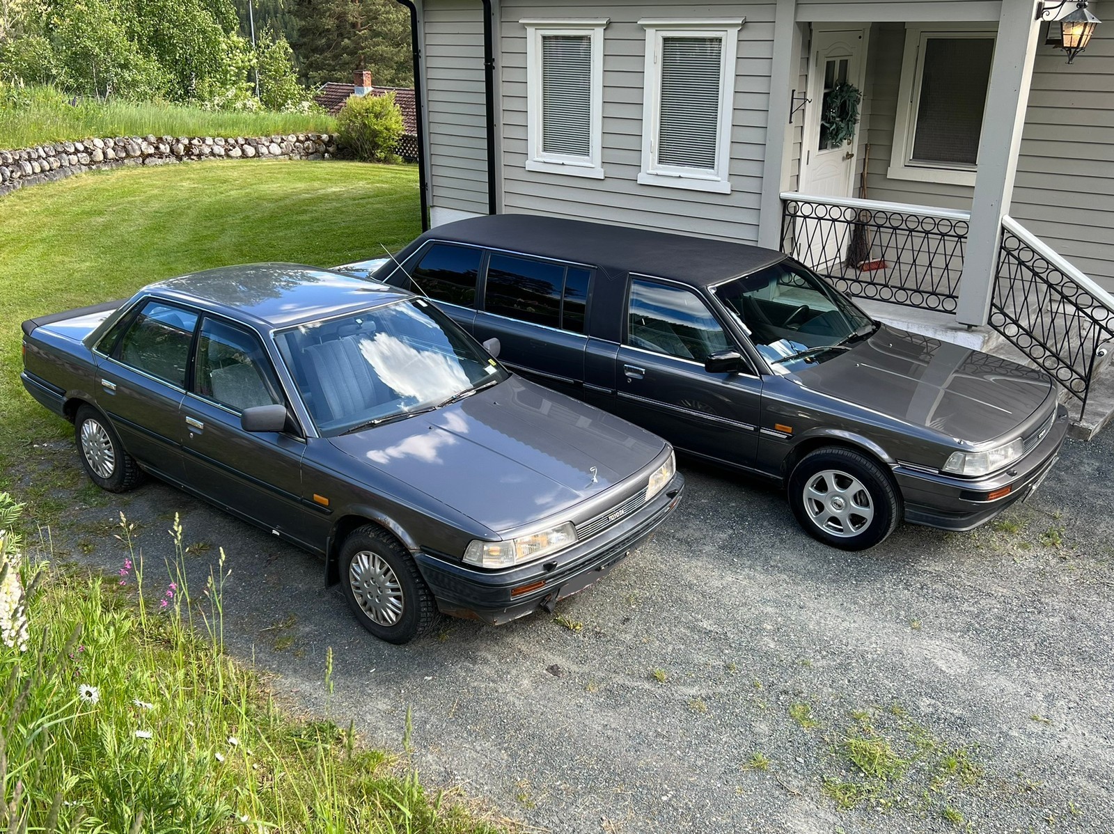 Странный лимузин Toyota Camry 1987 года