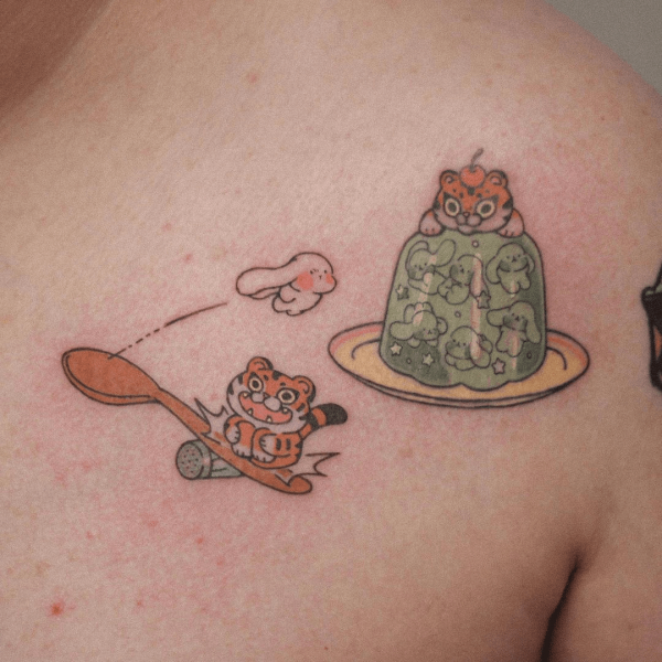 Милі татуювання в азіатській стилістиці від майстра з Торонто