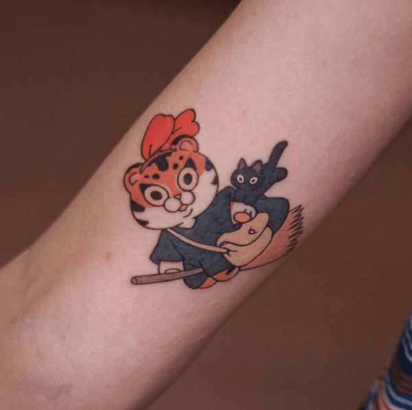 Милые татуировки в азиатской стилистике от мастера из Торонто