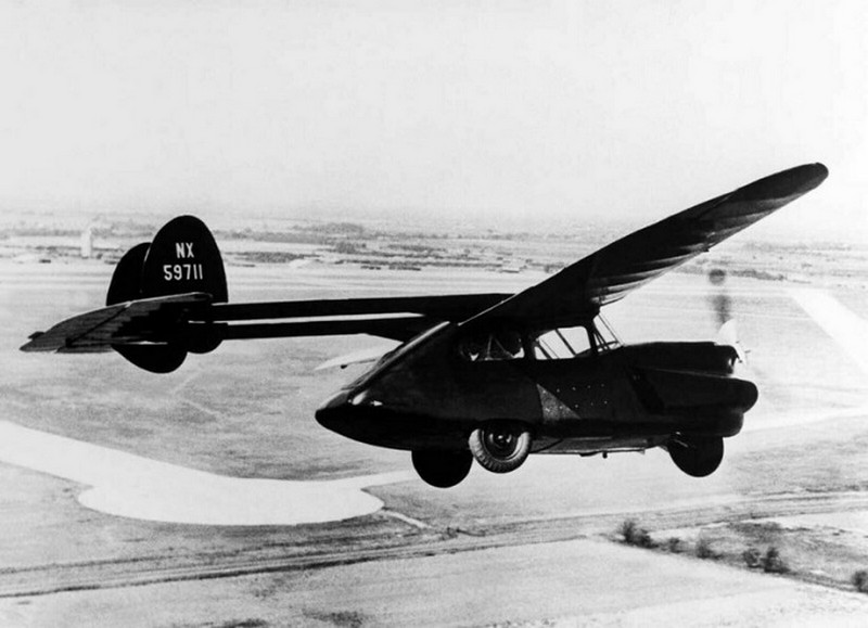 Концепты летающих машин, которые появились в прошлом веке