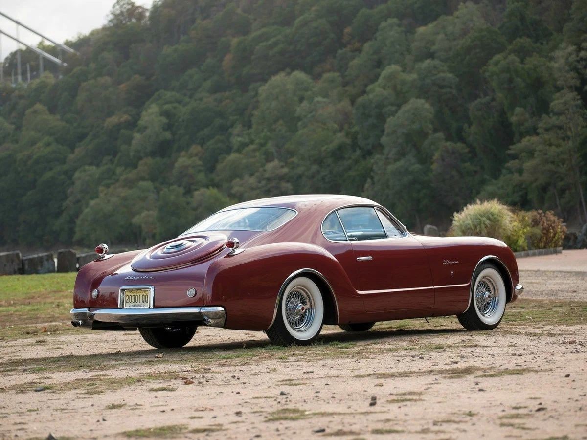 Chrysler D'Elegance by Ghia 1952 года - элегантность зашкаливает