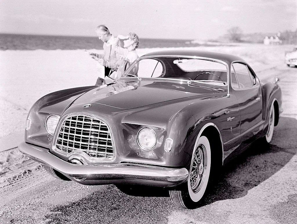 Chrysler D'Elegance by Ghia 1952 года - элегантность зашкаливает