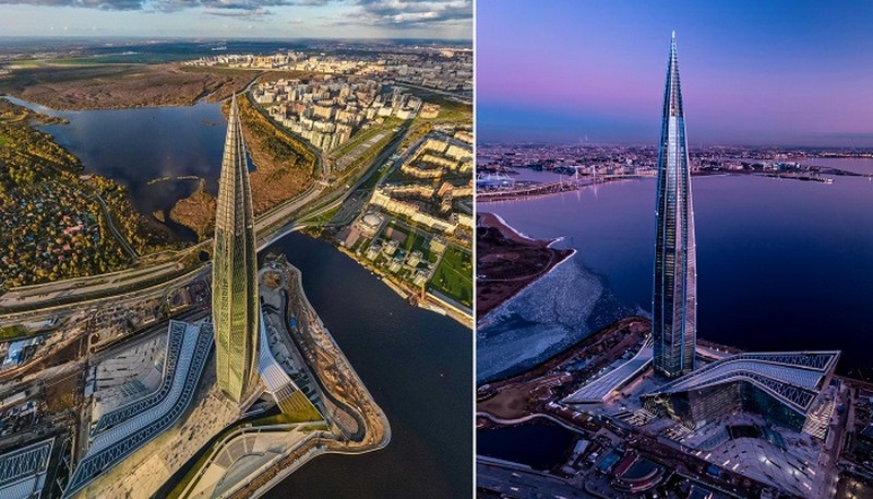 Скрученные башни небоскребов, украшающие горизонты мегаполисов мира