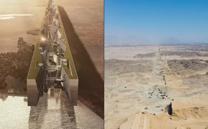 Зачем Саудовская Аравия строит город-линию в пустыне?