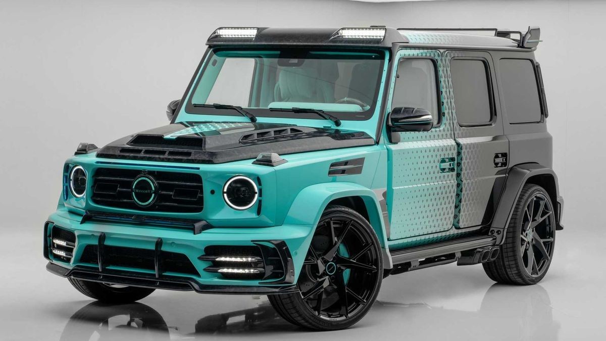 Mansory Algorithmic Fade - поразительный и безумный Mercedes-AMG G 63