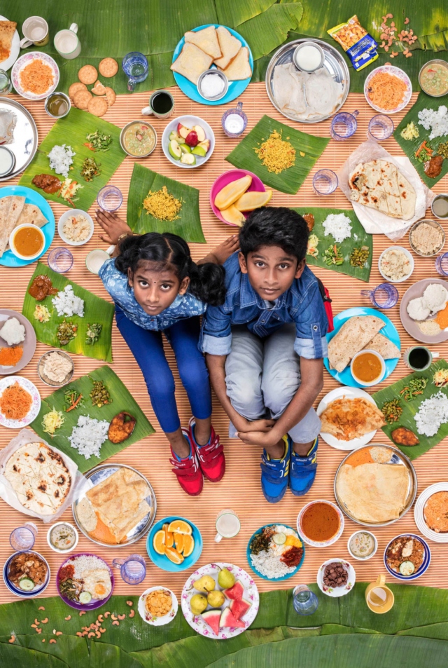 Что едят дети в разных странах в проекте фотографа из США