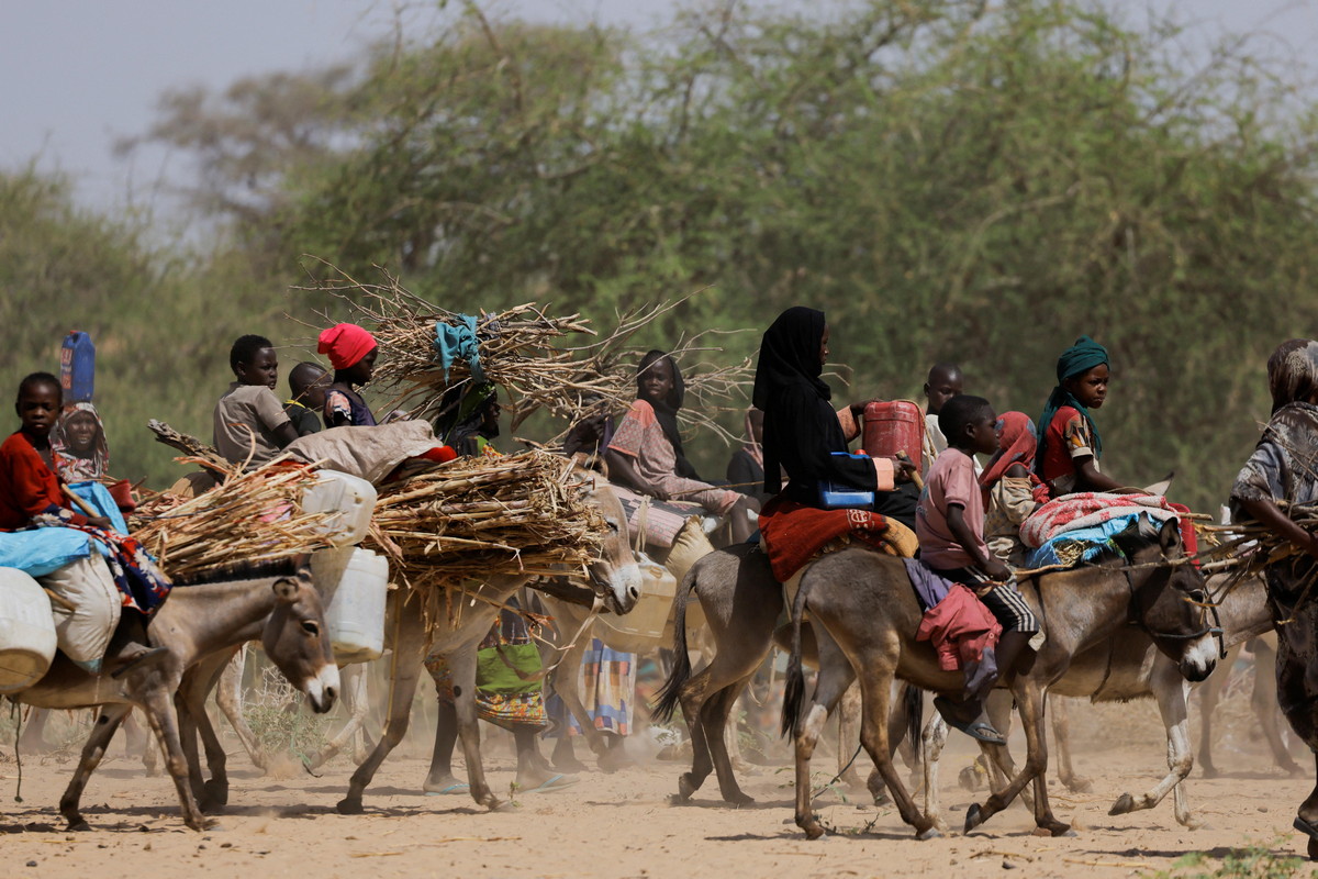 Ужасные условия для суданских беженцев в Чаде