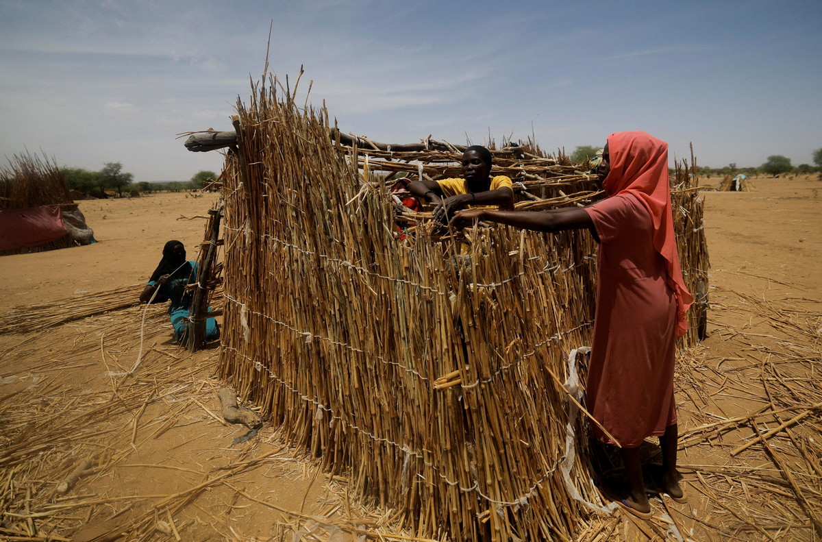 Ужасные условия для суданских беженцев в Чаде