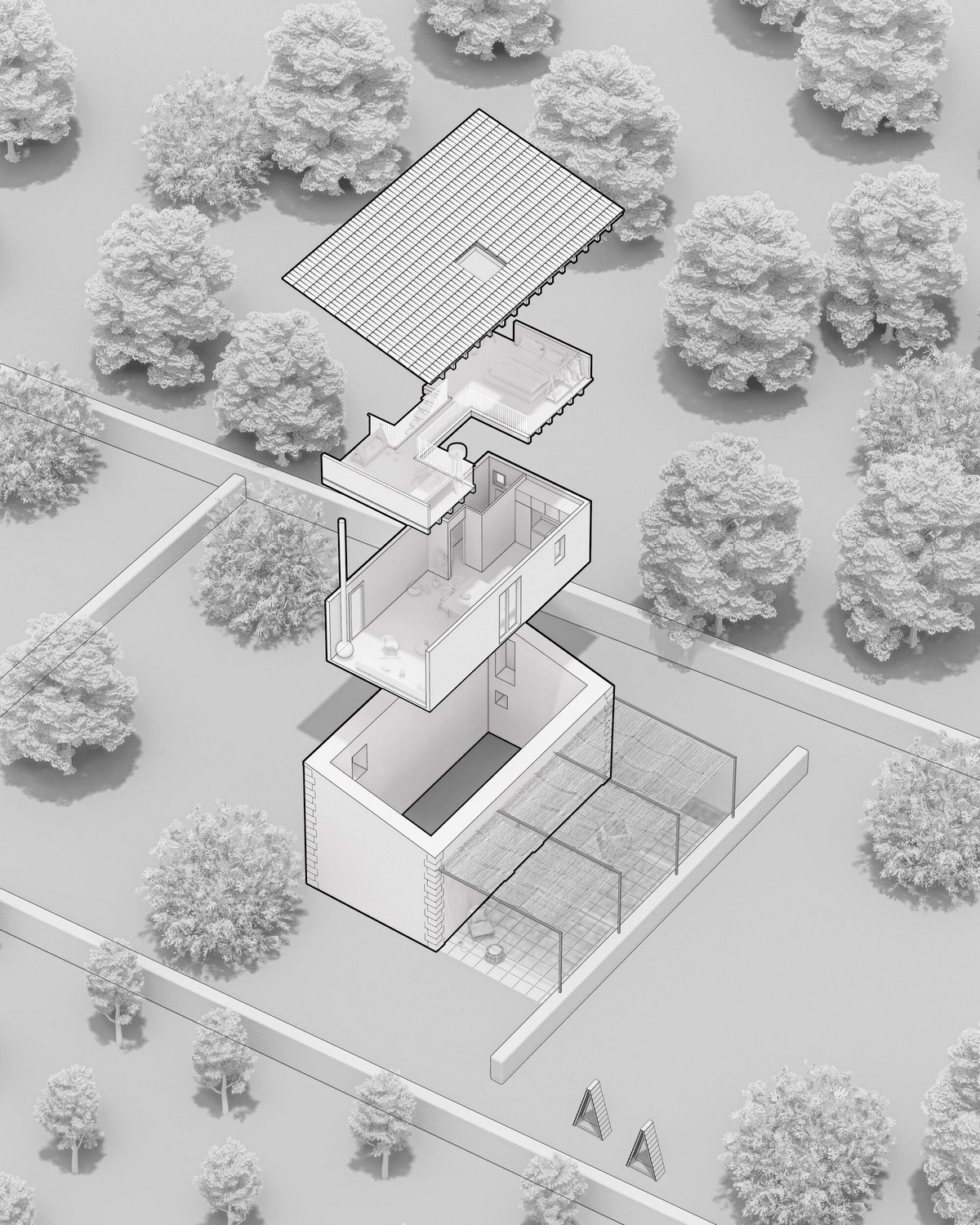 Реконструкция семейного каменного дома в Испании