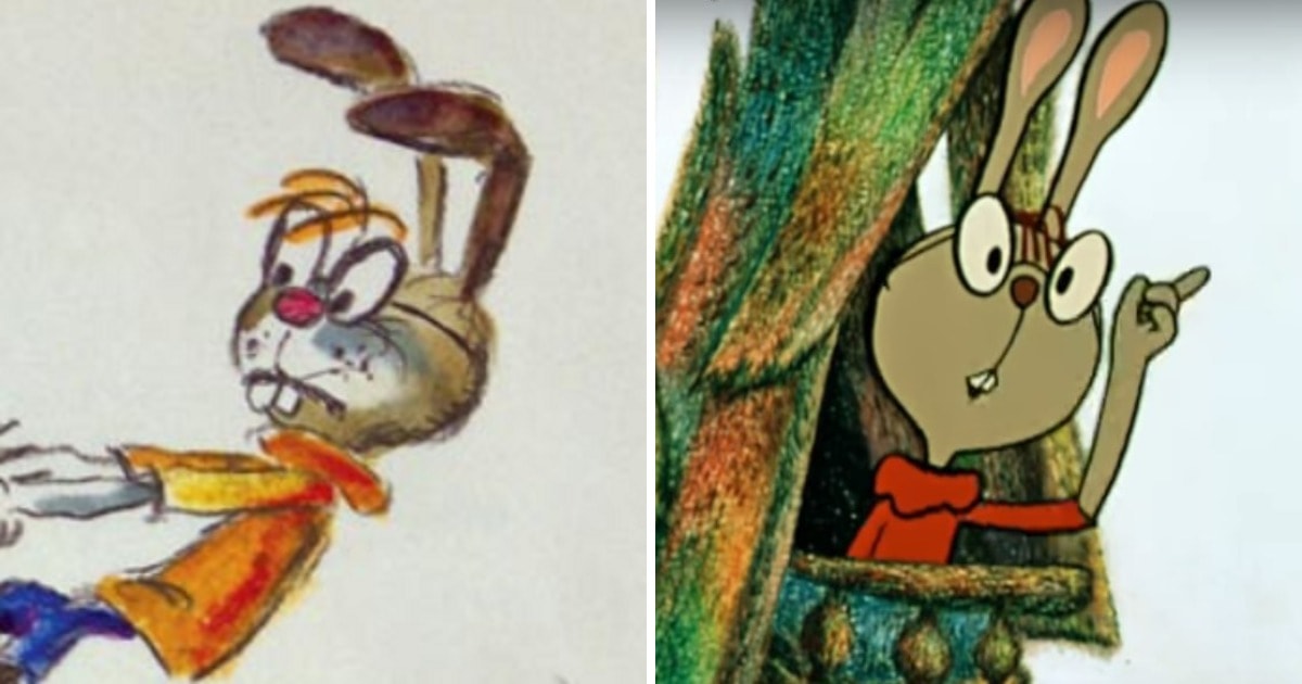 Изначальные эскизы популярных советских персонажей мультфильмов