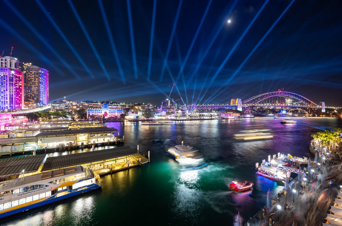 Ежегодный фестиваль музыки и света Vivid Sydney