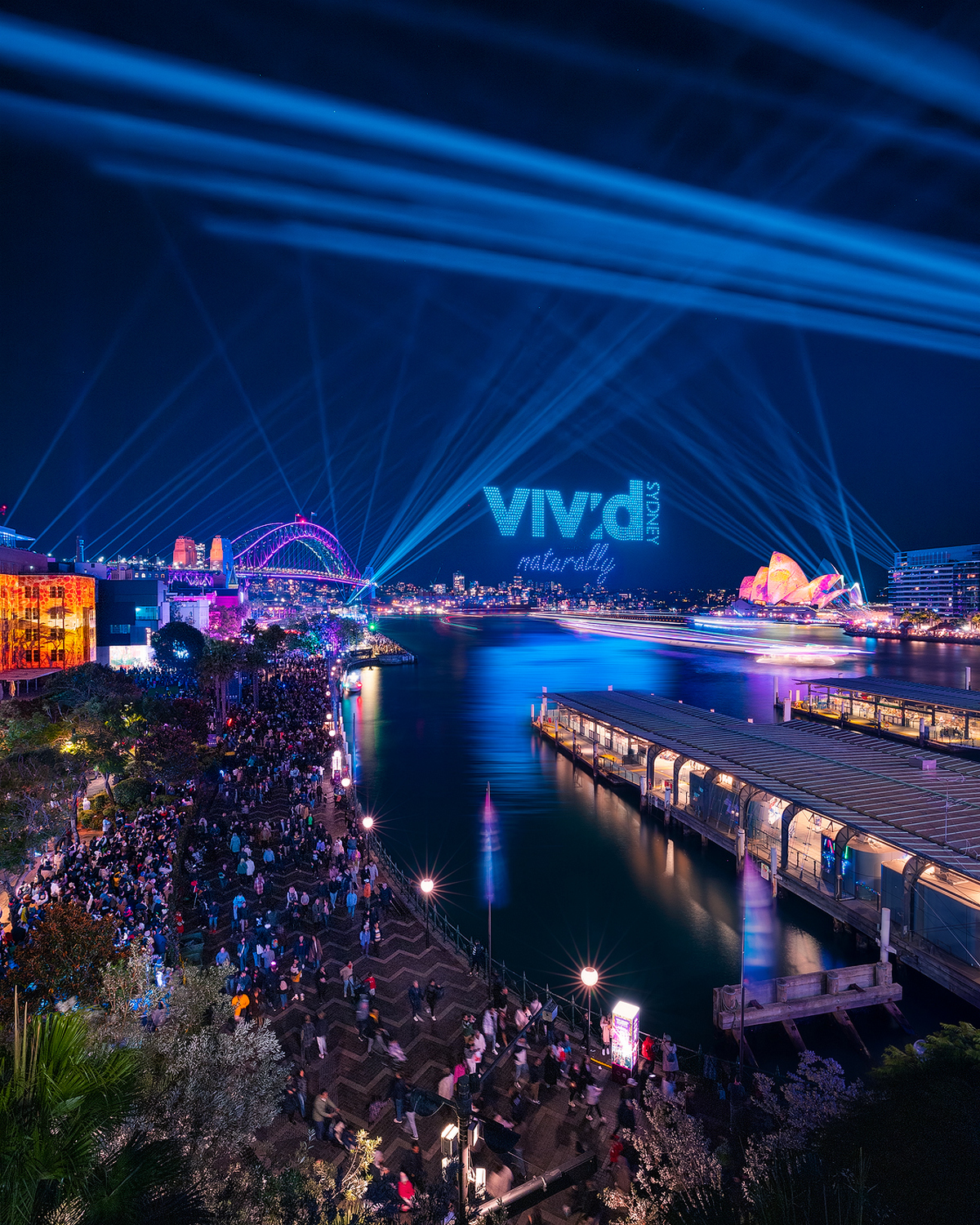 Ежегодный фестиваль музыки и света Vivid Sydney