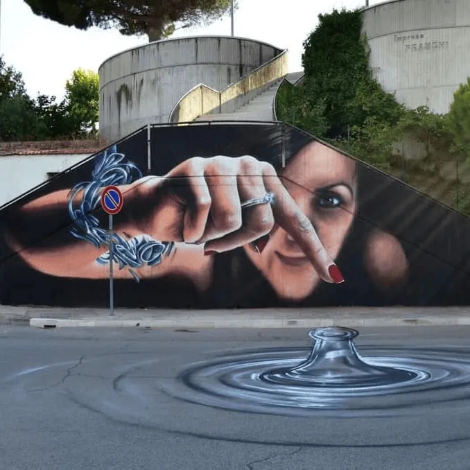 Очень реалистичные работы итальянского стрит-арт художника