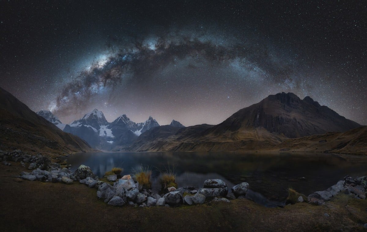 Разные потрясающие снимки Млечного Пути