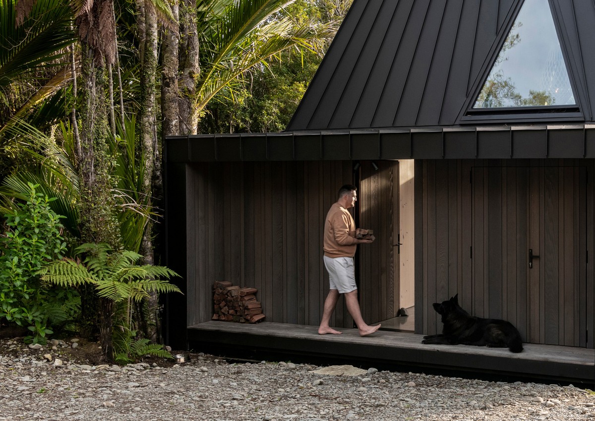 Небольшой домик для отдыха в Новой Зеландии