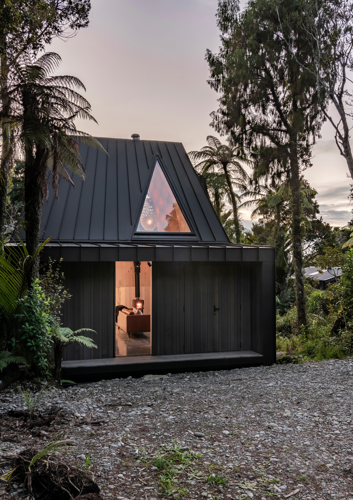 Небольшой домик для отдыха в Новой Зеландии