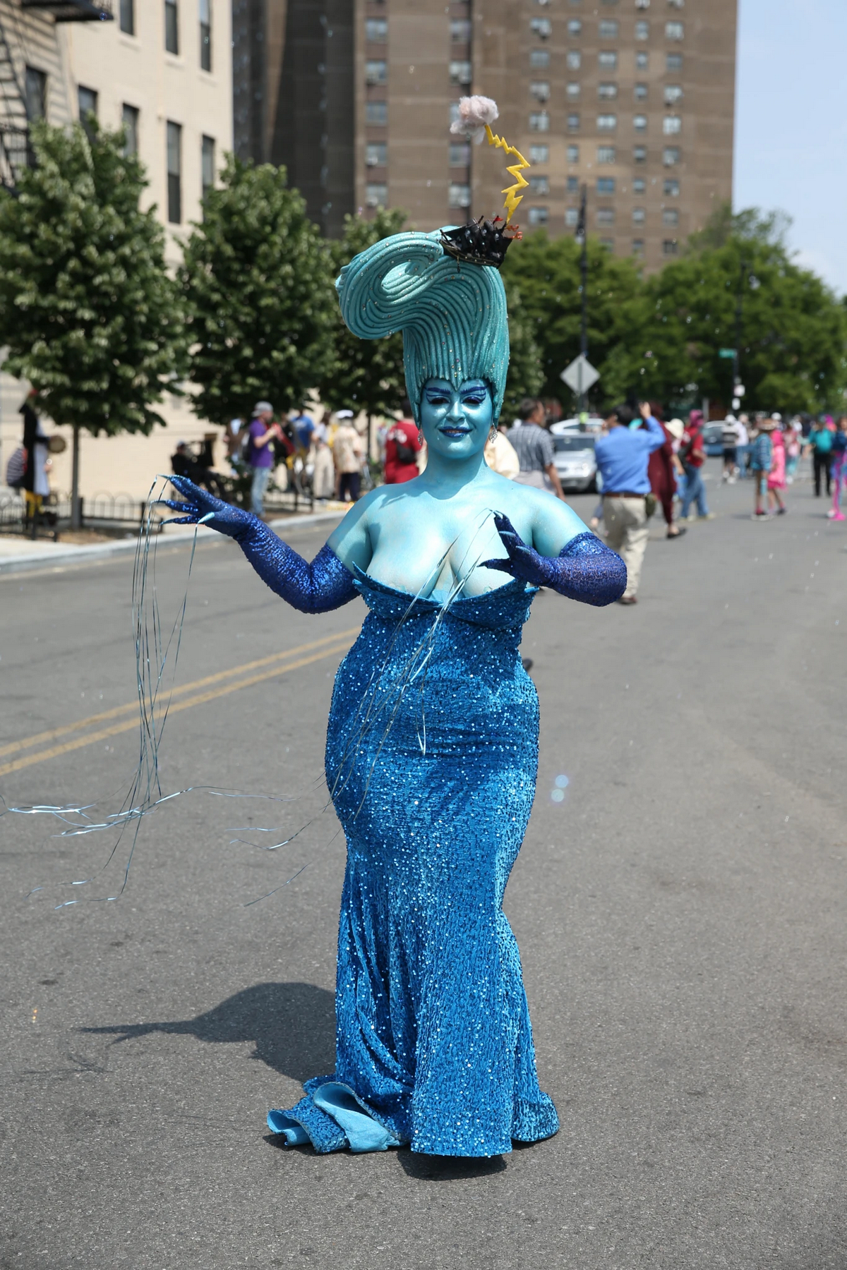 Ежегодный парад русалок на Кони-Айленде