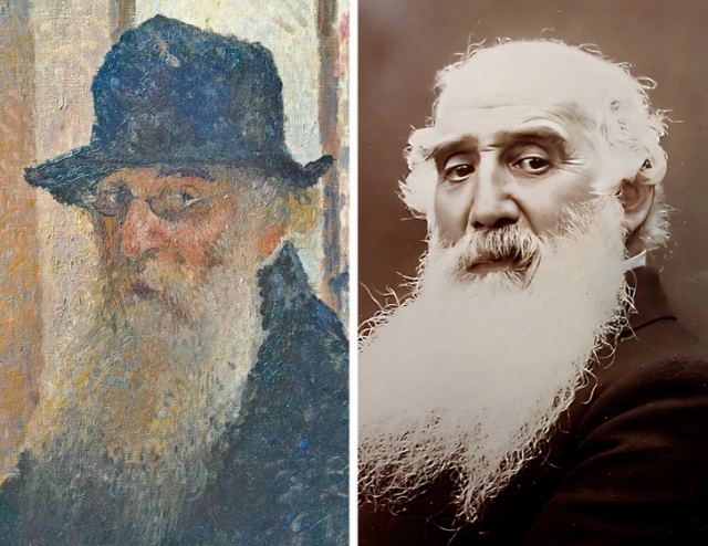 Сравнение реальной внешности известных художников с их автопортретами