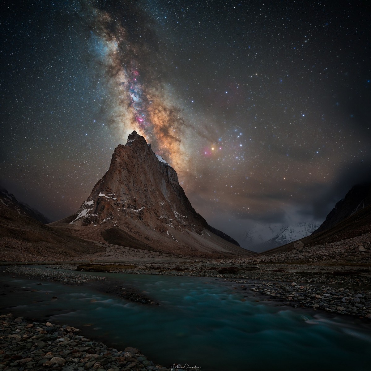Красота звёздного неба на снимках Викаса Чандера