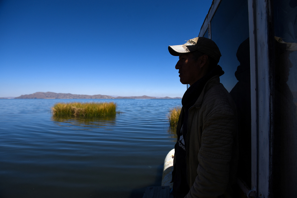Озеро Титикака высыхает из-за аномальной зимней жары