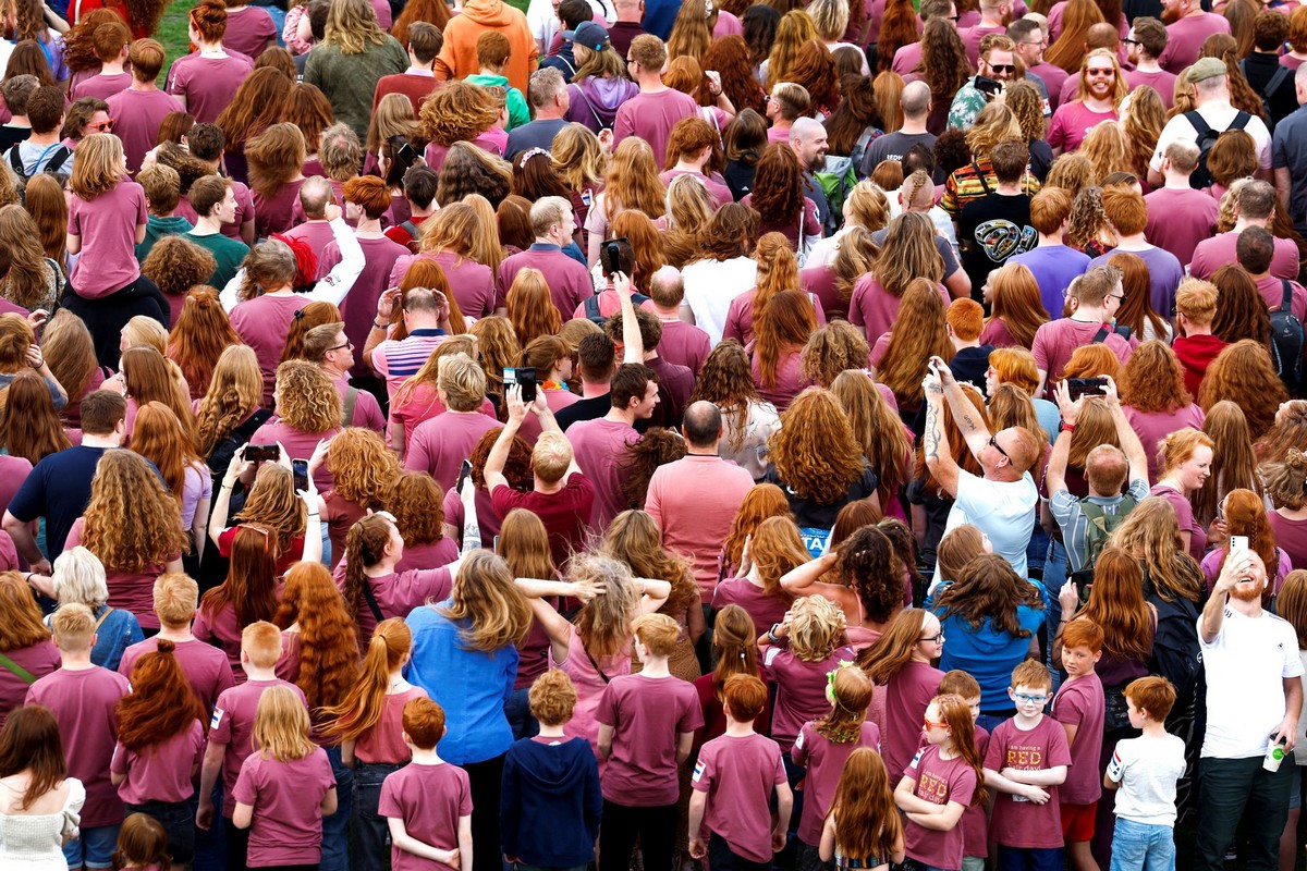 Фестиваль рыжих людей Redhead Days в Нидерландах
