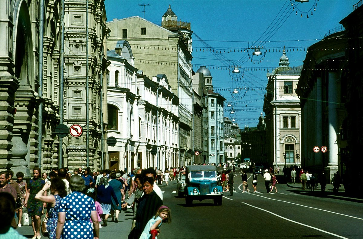 Москва 1970-х на снимках британского фотографа