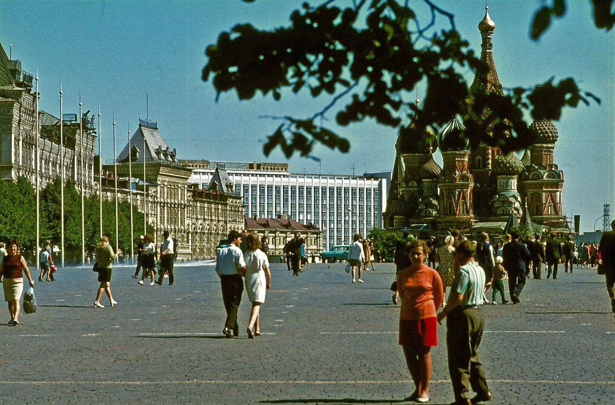 Москва 1970-х на снимках британского фотографа