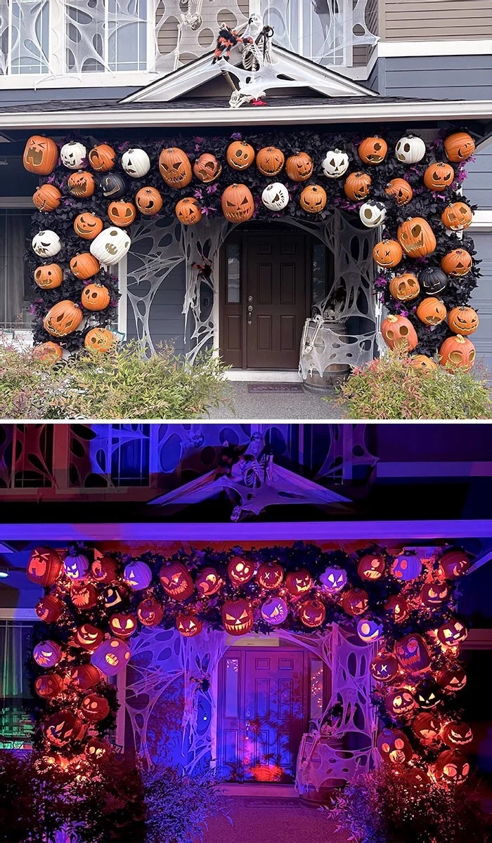 Подборка пугающих и прикольных декораций к Хэллоуину