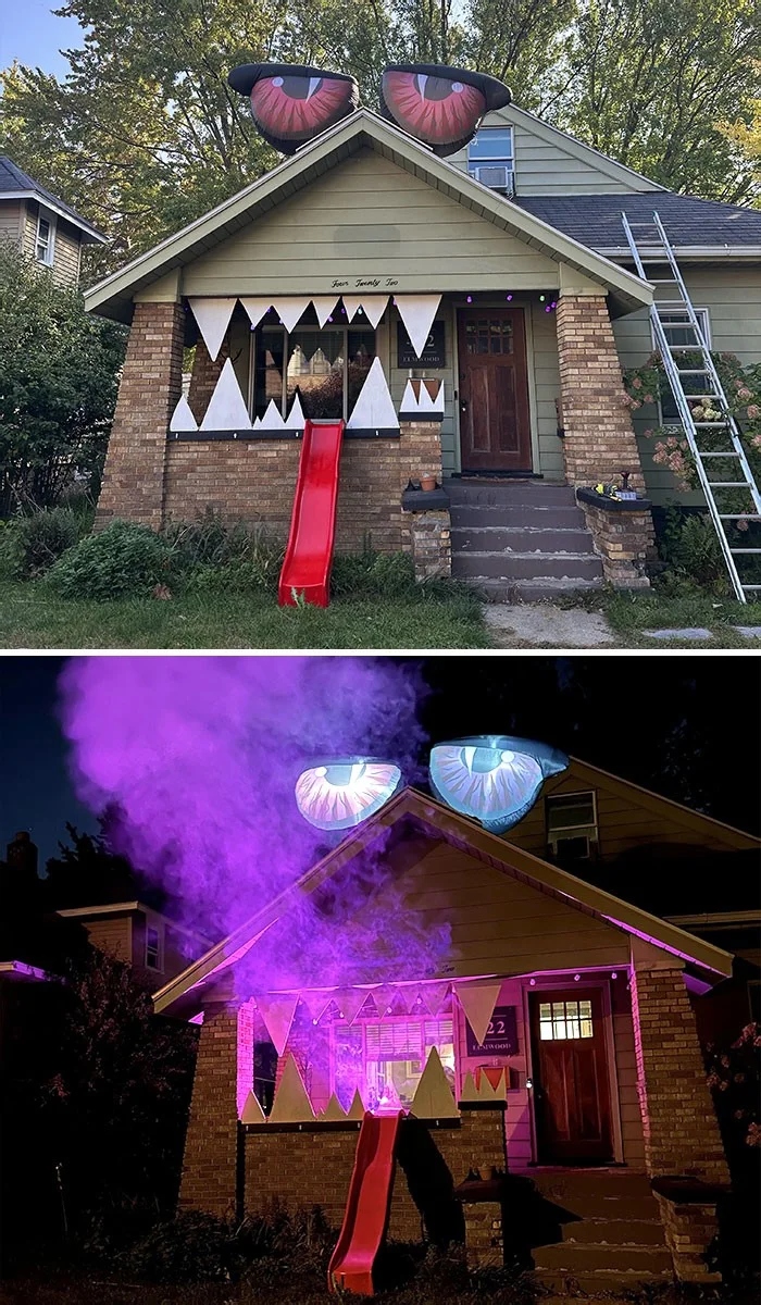 Подборка пугающих и прикольных декораций к Хэллоуину