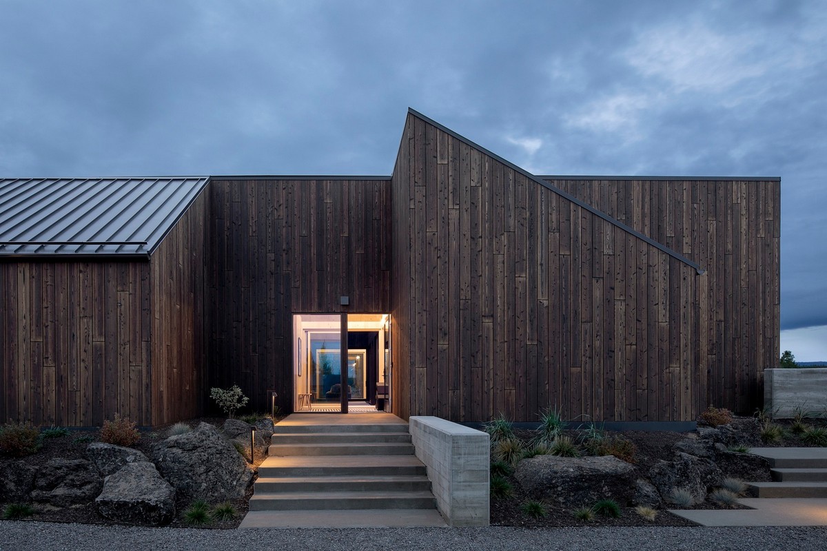 Экологичный одноэтажный дом в штате Орегон